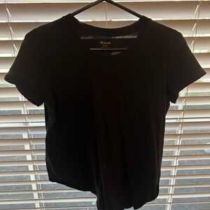 Madewell Women's Black Short Sleeve Tee size S